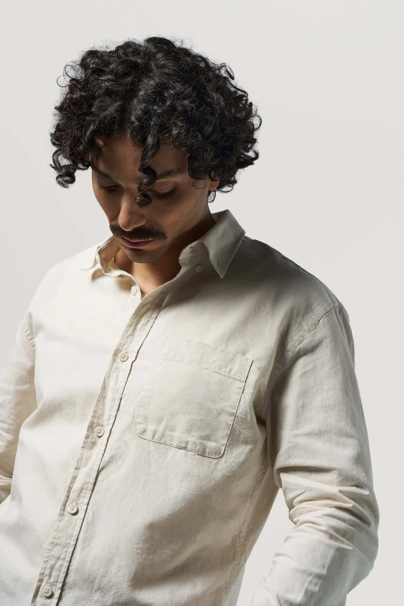 La chemise coton lin