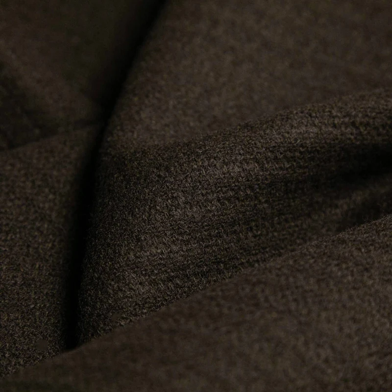 Laine pour manteau | Brun