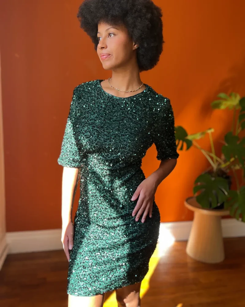 Robe De Cocktail Courte - Cléophée