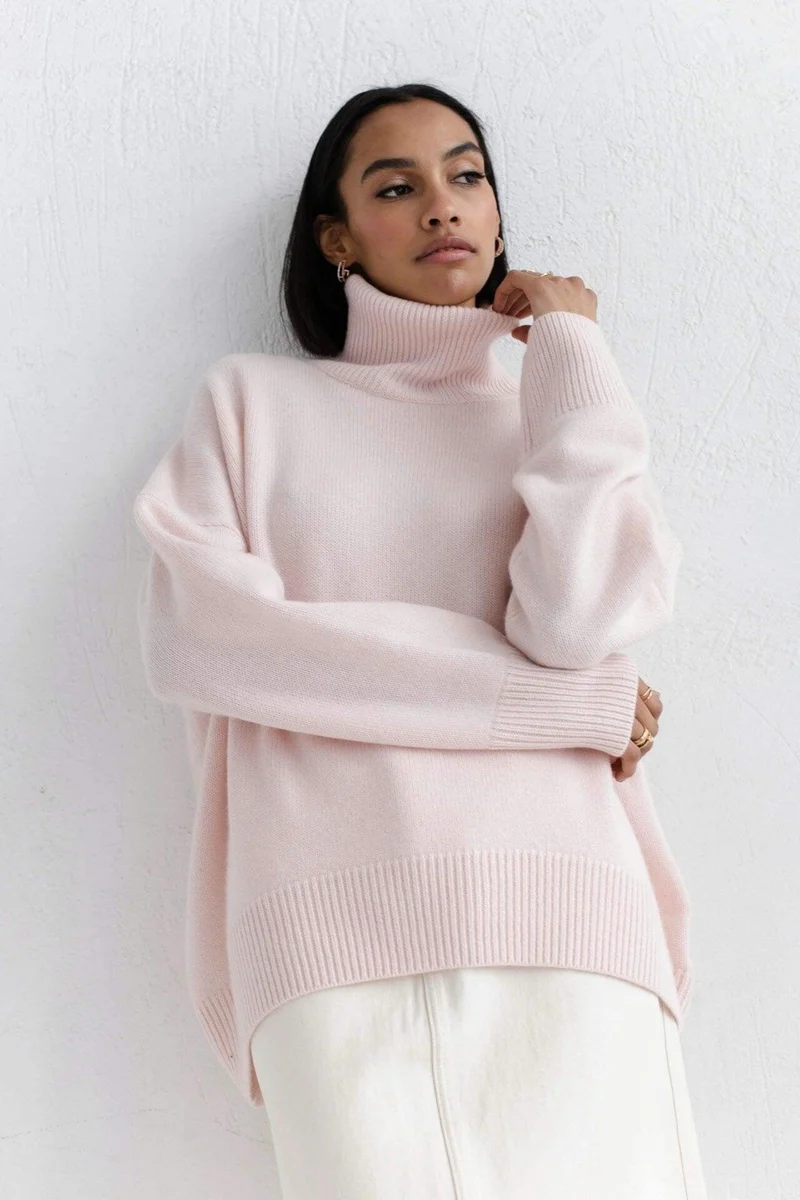 Pull Col Cheminée - Leslie