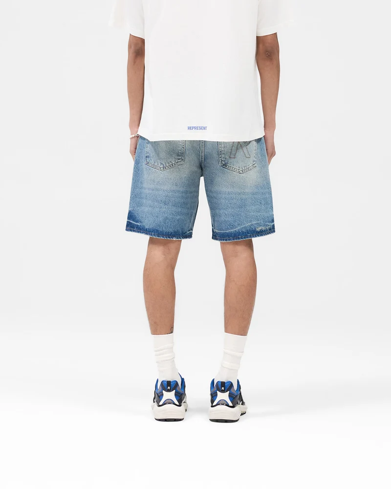 R10T Tailored Denim Shorts - Blue 60