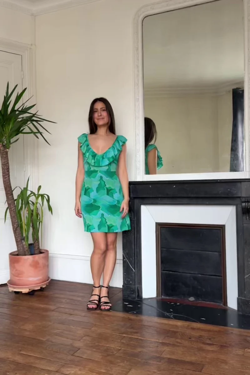 Robe Passiona en soie Provence