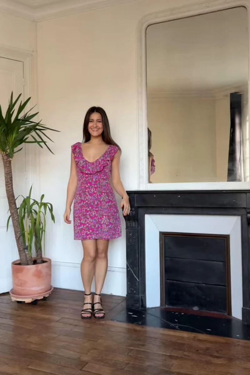 Robe Passiona en soie Bali
