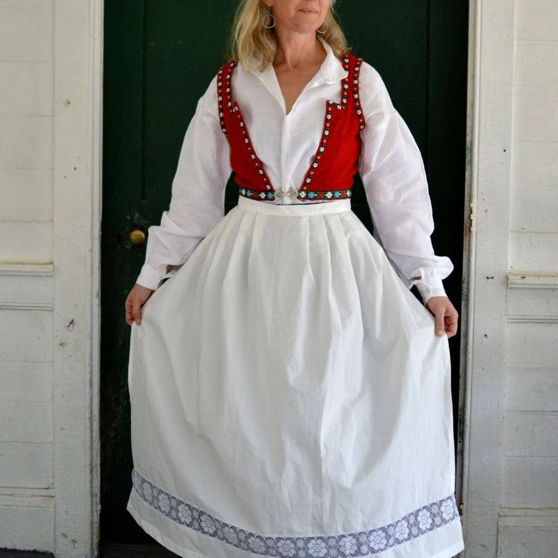 PATRON DE COUTURE PDF | 147 Bunad norvégien | Folkwear