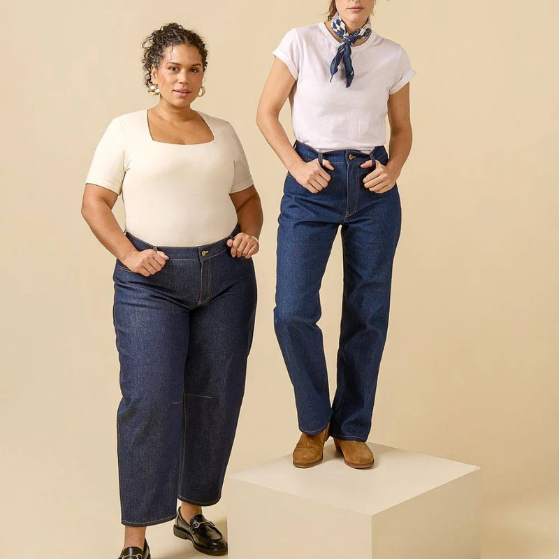 PATRON DE COUTURE PDF | Jeans Frank | Closet Core | BILINGUE (EN / FR)