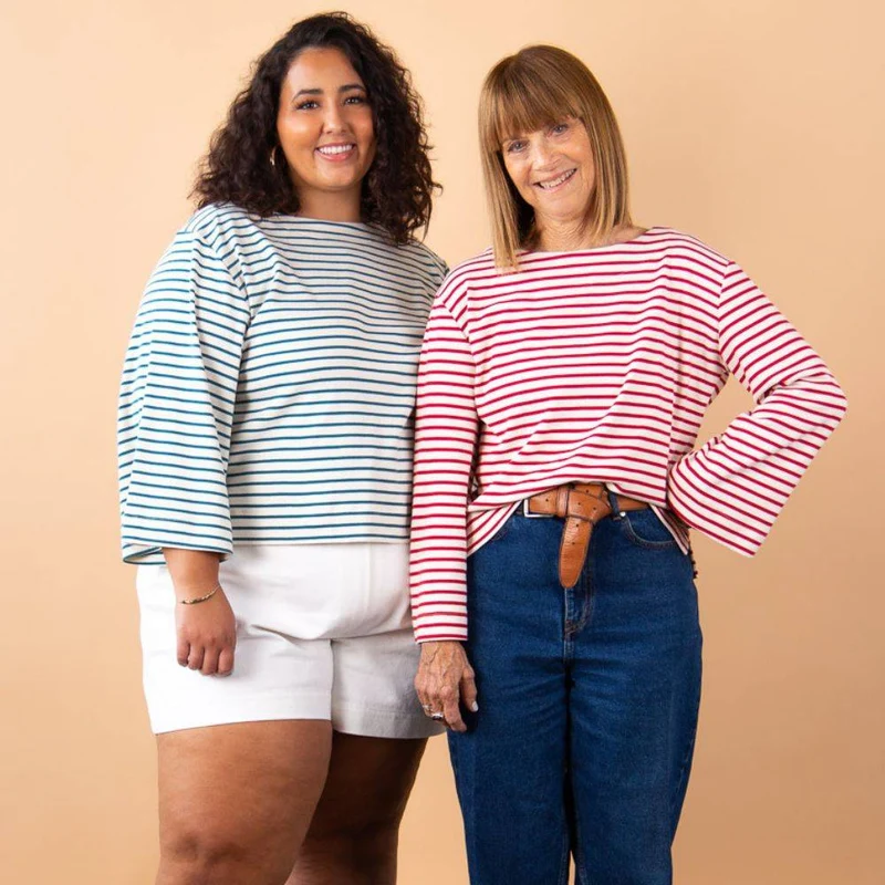 PATRON DE COUTURE PDF | Haut & Robe Marine | Closet Core | BILINGUE (EN / FR)