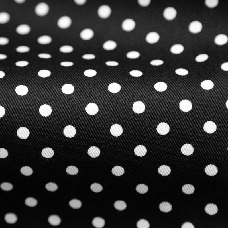 Sergé de coton japonais Sevenberry | Pois