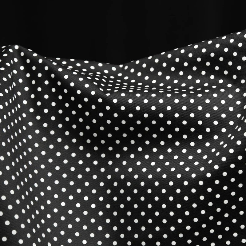 Sergé de coton japonais Sevenberry | Pois