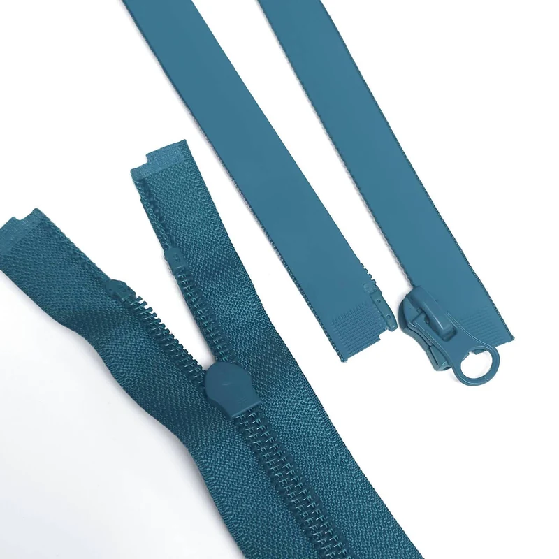 Fermeture éclair imperméable #5 séparable | Bleu tropique