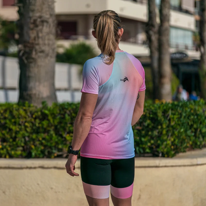 Tee-shirt running Femme Boreal Aurora