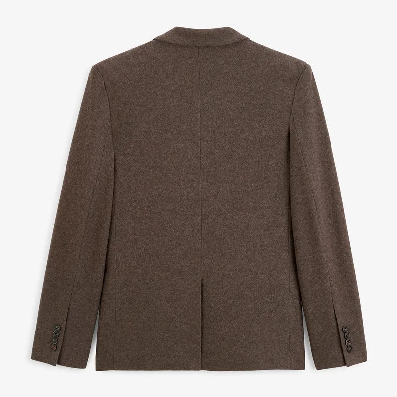 Blazer 100% laine marron Henri