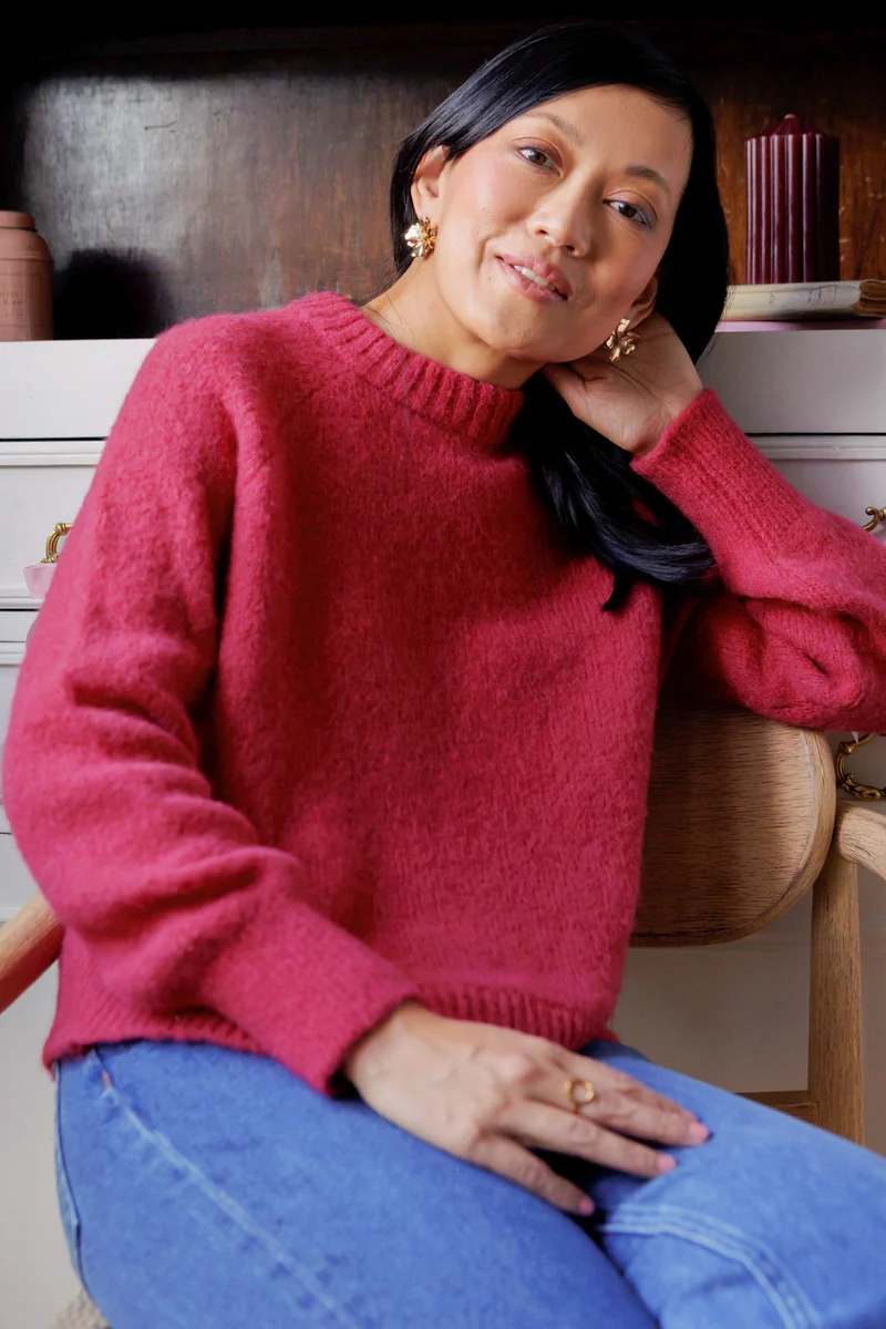 Pull Ilona - framboise