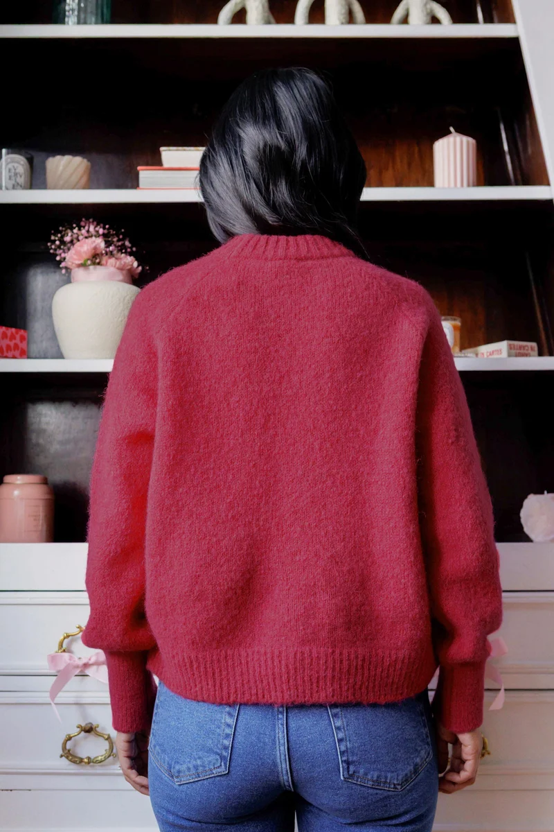 Pull Ilona - framboise