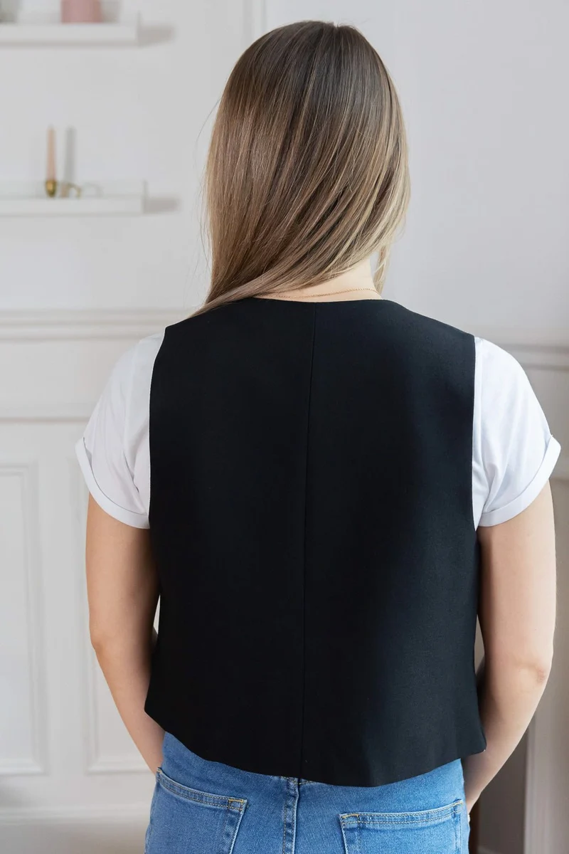 Gilet Junko - noir