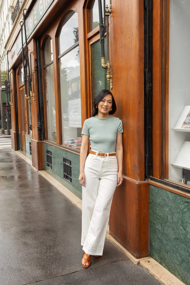 Tee-shirt Lola - vert celadon
