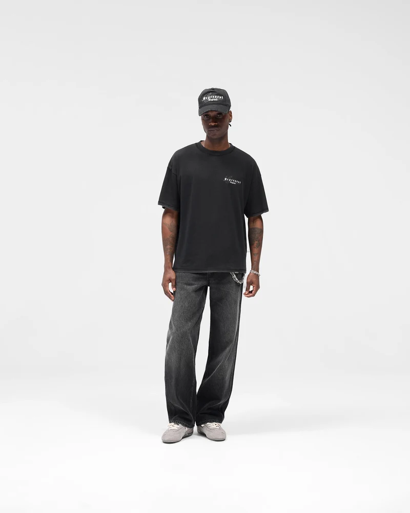 R3 Baggy Denim - Aged Black