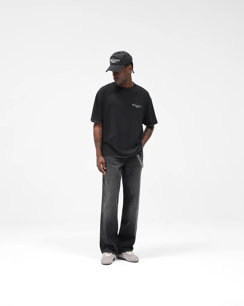 R3 Baggy Denim - Aged Black