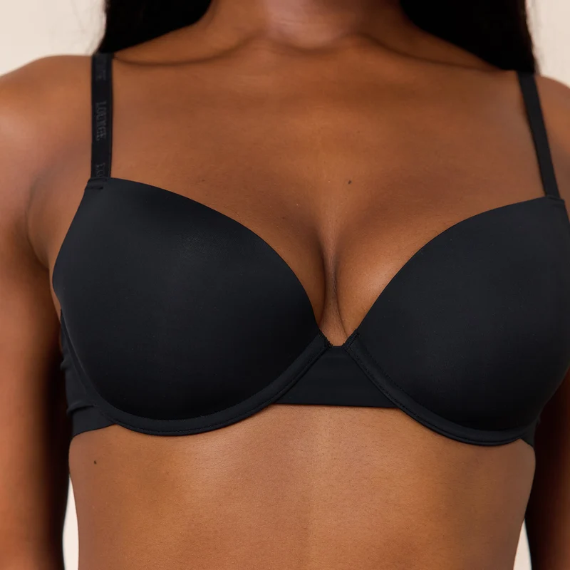 Soutien-gorge T-Shirt Invisible Form - Noir