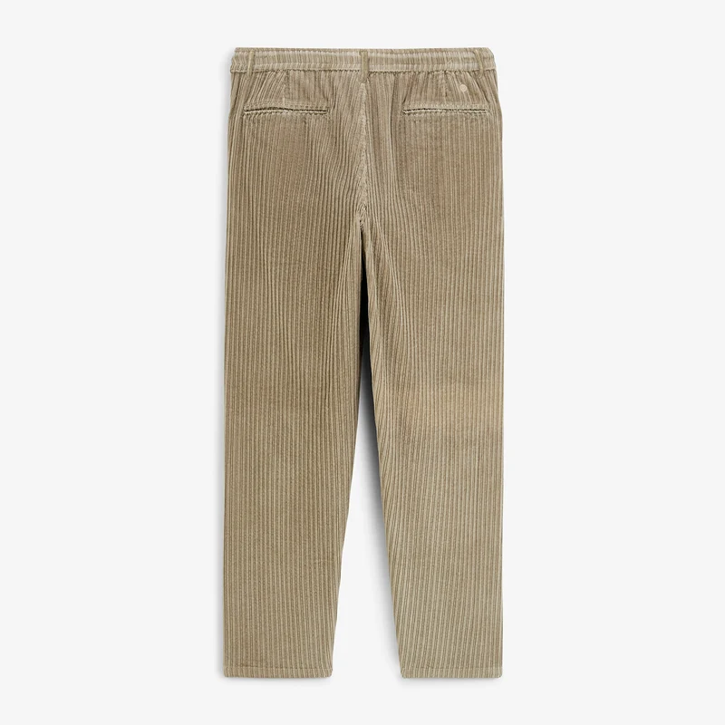 Pantalon velours côtelé stretch beige 557