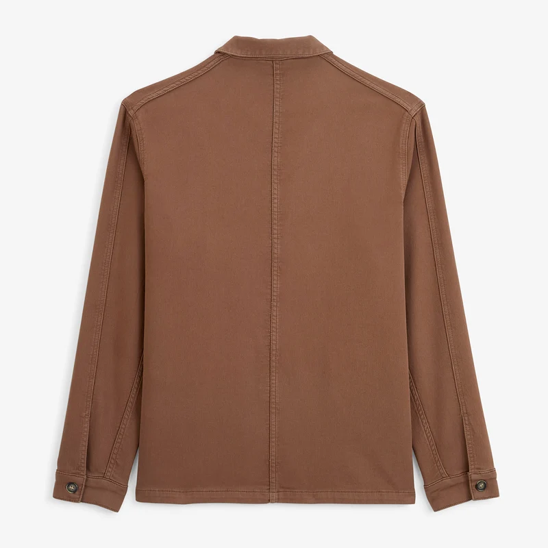 Veste worker en coton marron Wendel