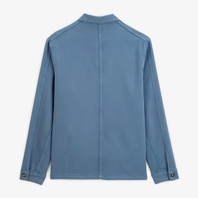 Veste worker en coton bleu Wendel
