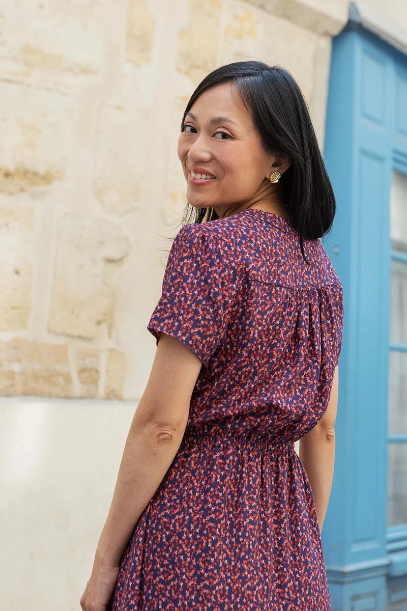 Robe Giada - fleuri