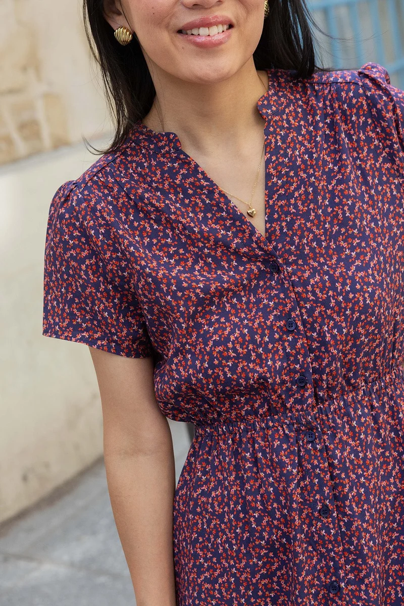 Robe Giada - fleuri