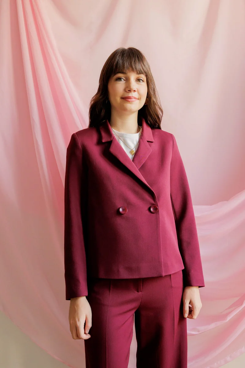 Veste Apolline - cerise