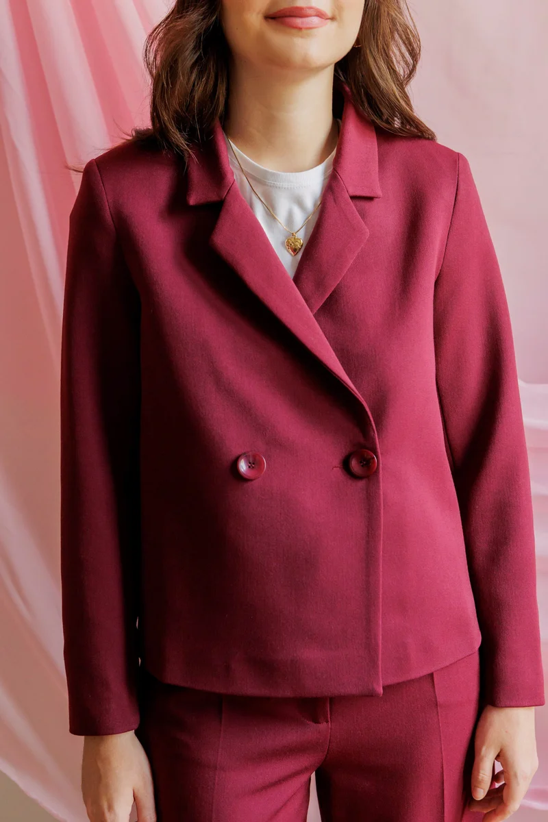 Veste Apolline - cerise