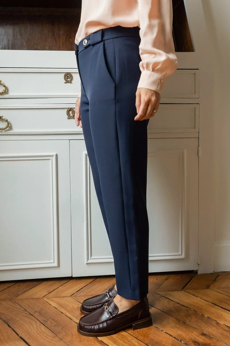 Pantalon Sacha - bleu marine