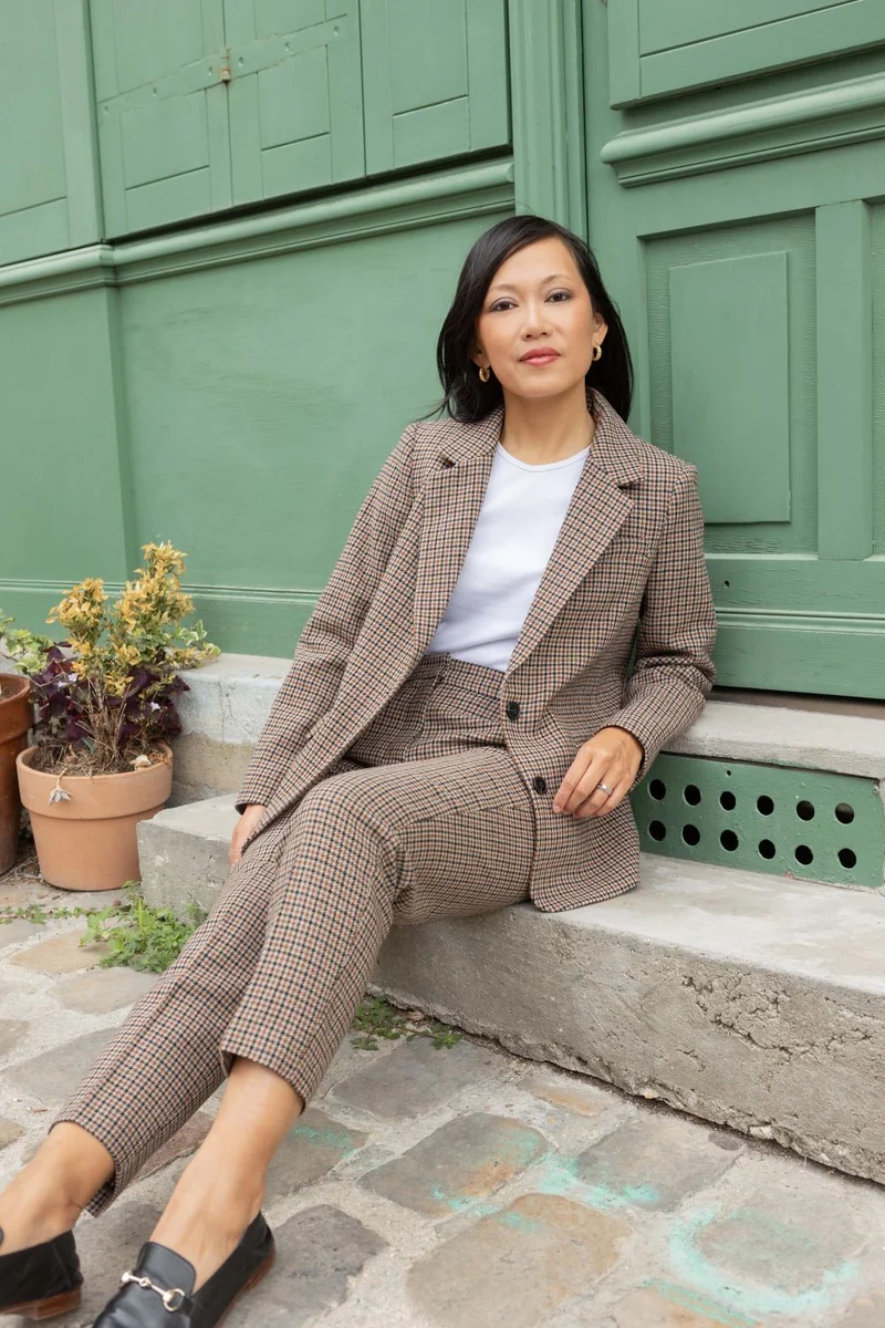 Veste Rosalind - carreaux