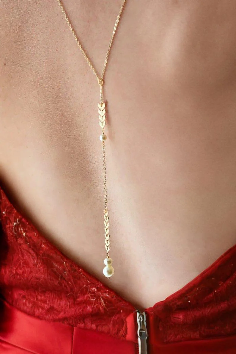 Collier de Dos Bohème - Melina
