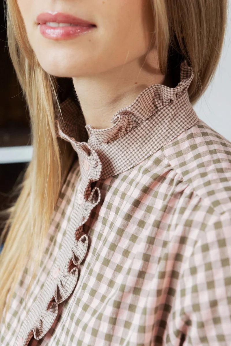 Chemise Isabelle - carreaux