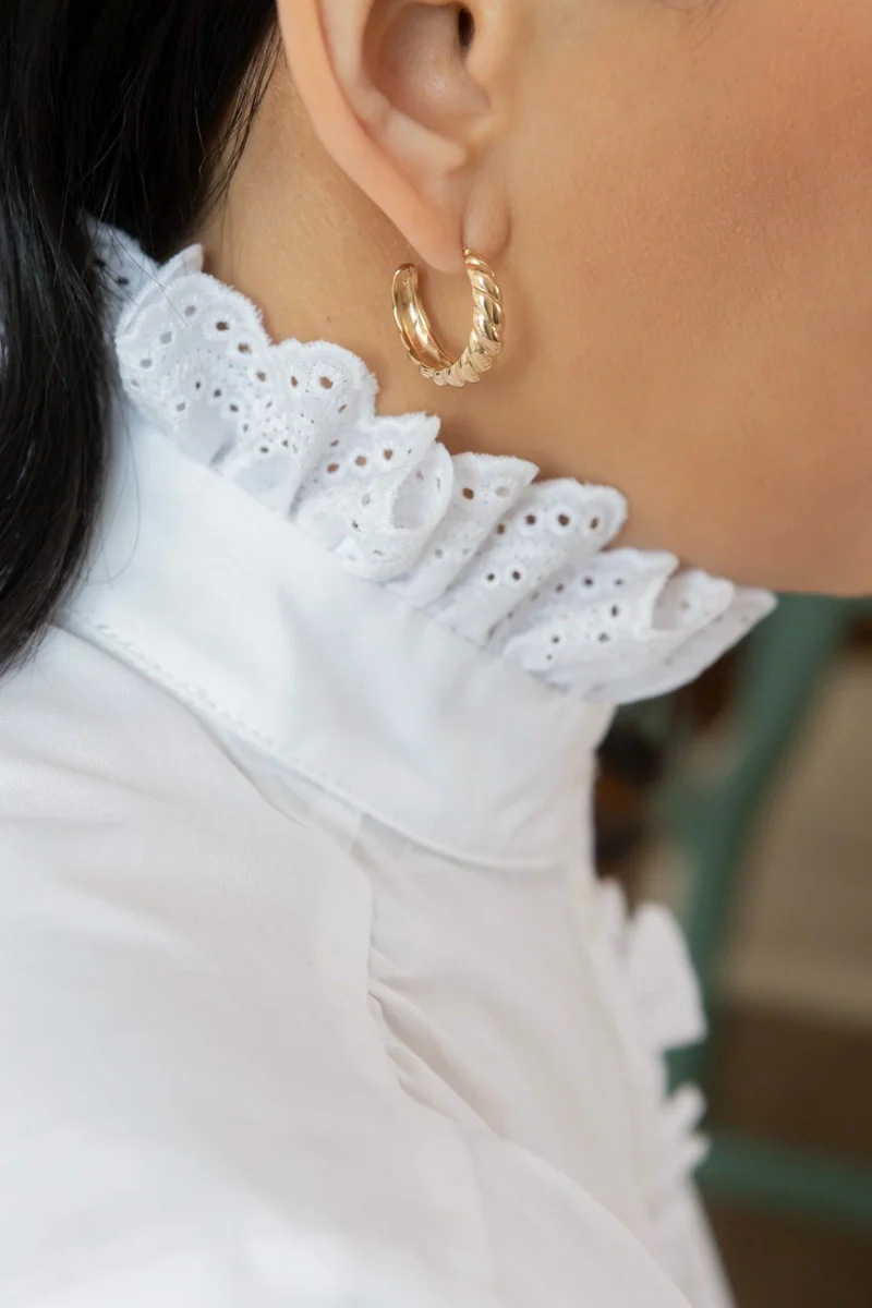 Chemise Isabelle - blanche