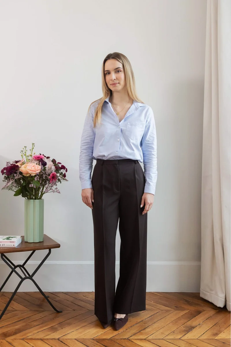 Chemise Sarah - bleu ciel