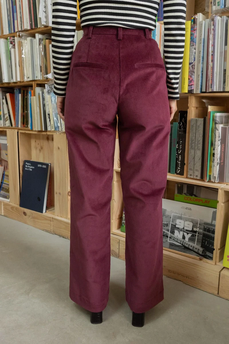 Pantalon Gwenn - bordeaux