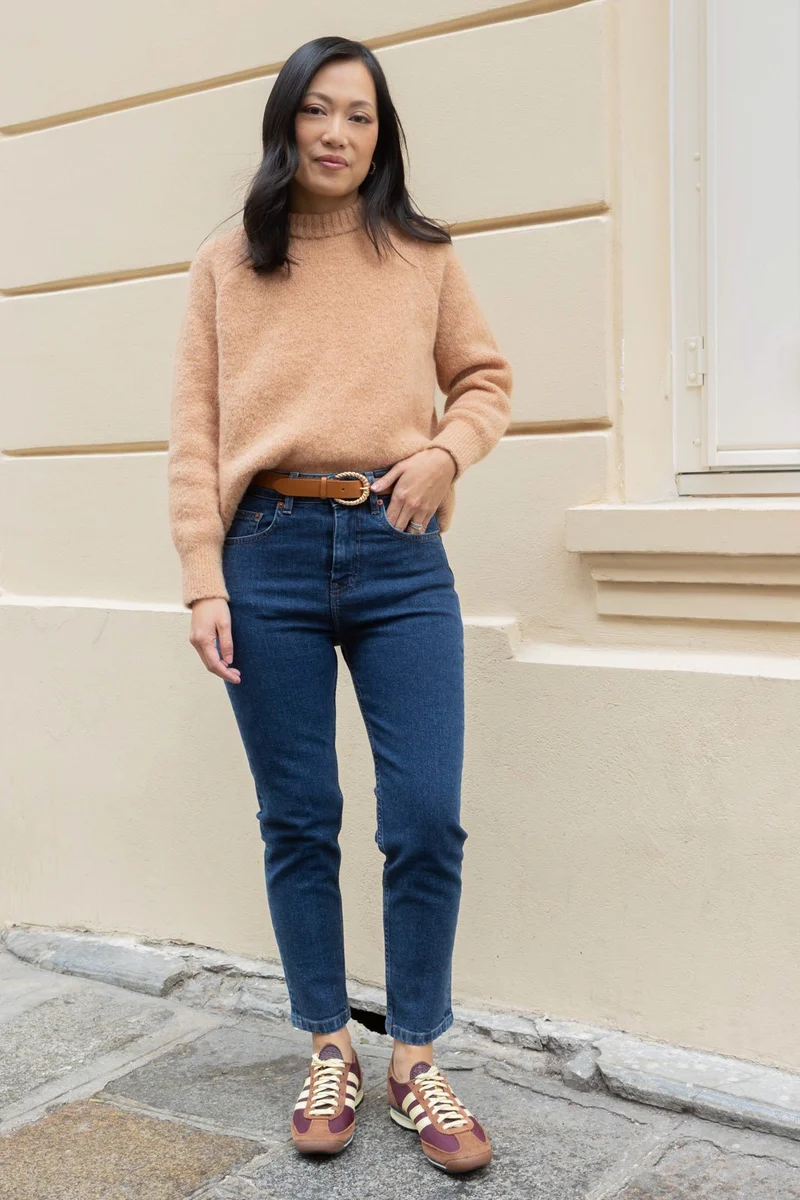 Mom jean Alice - bleu denim