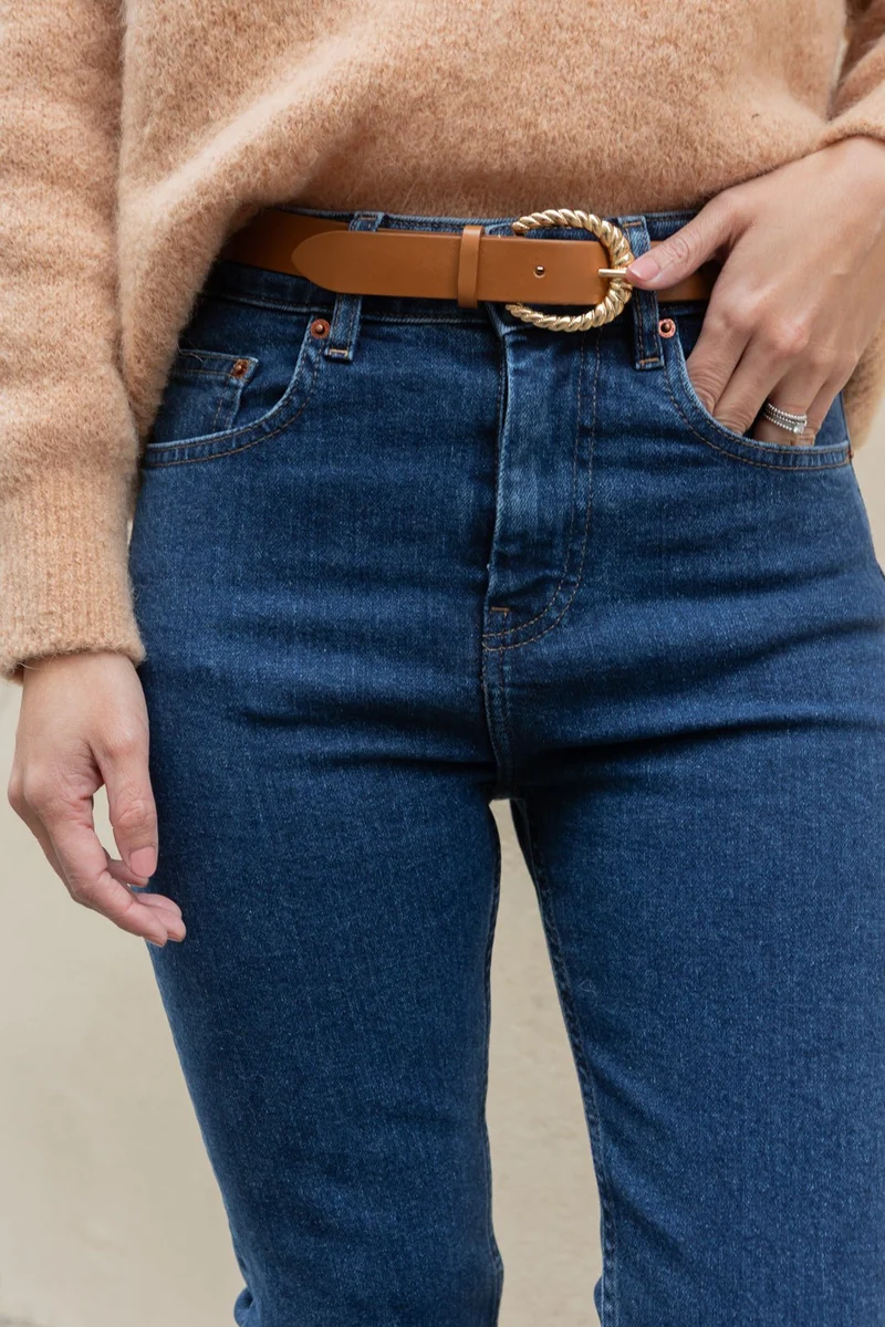 Mom jean Alice - bleu denim