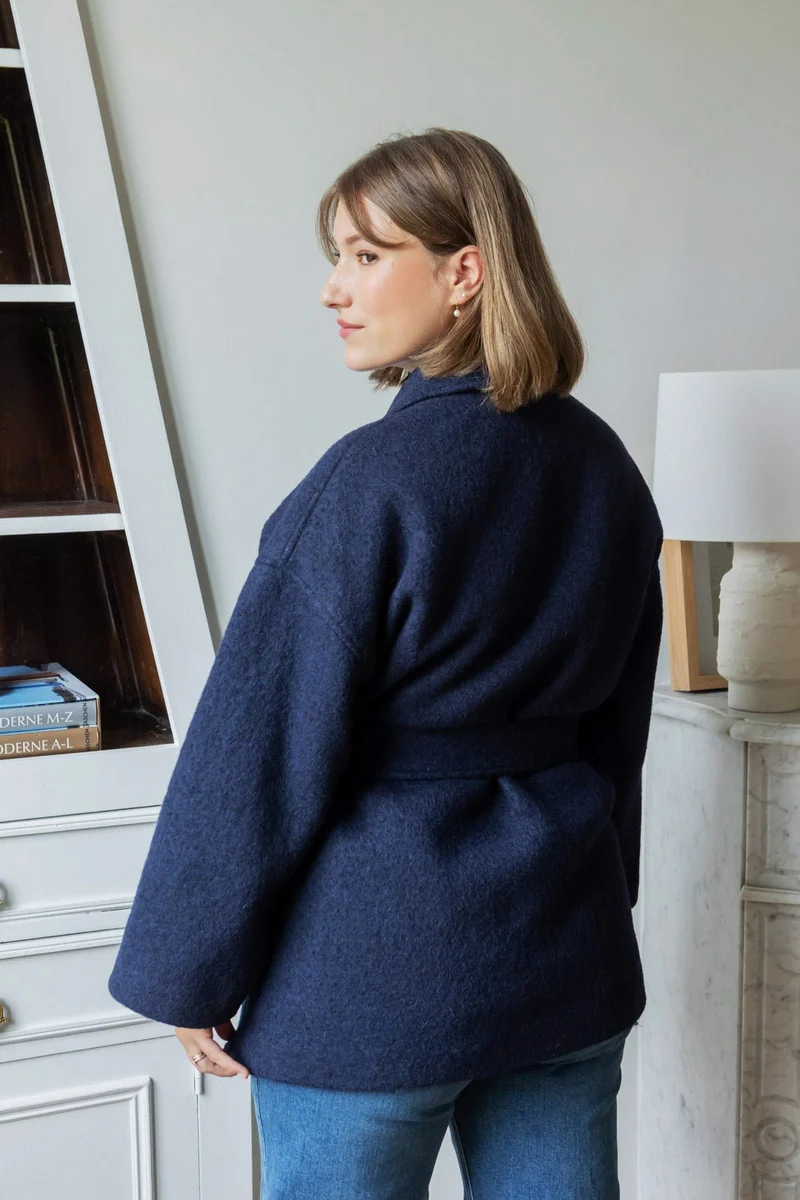 Manteau Yoko - marine