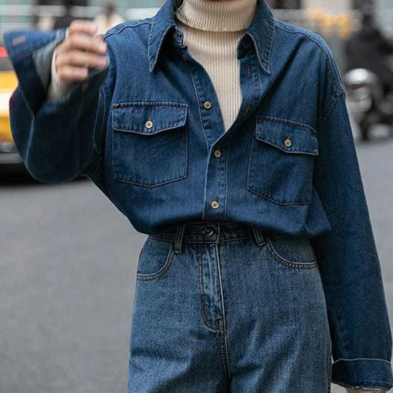Chemise En Jean Bleue - Lou