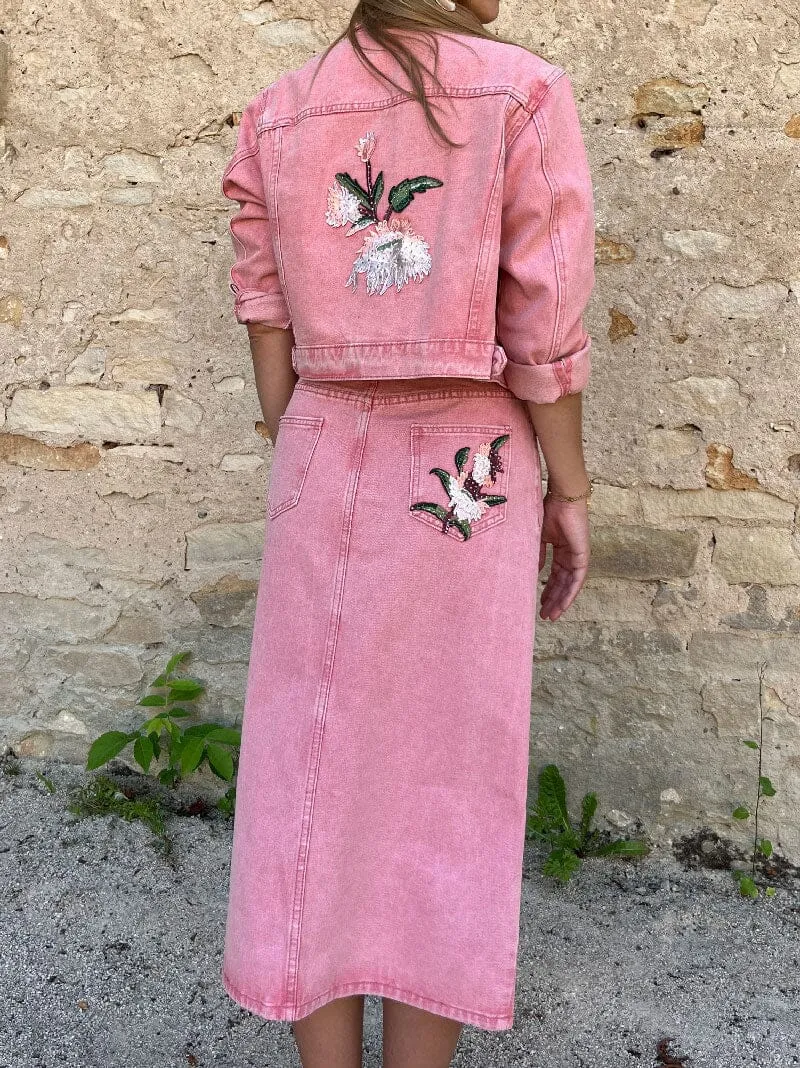 Ensemble En Jean Brodé - Dolores