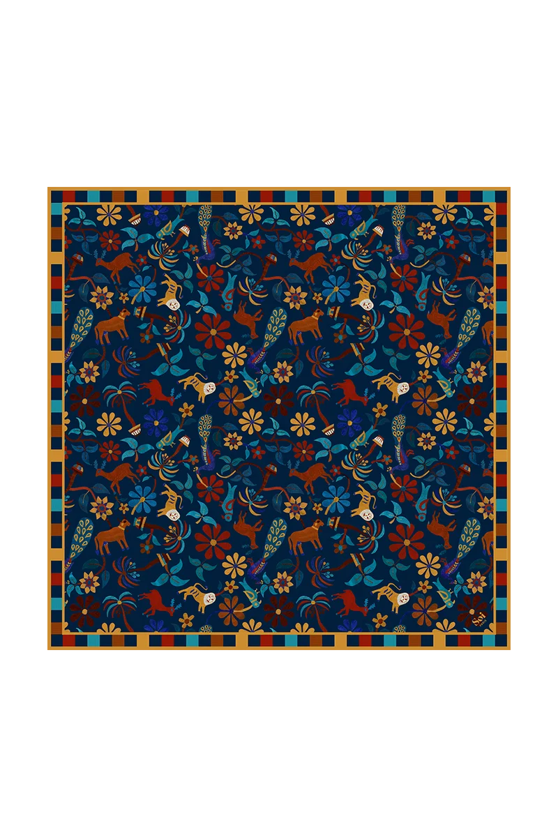 Foulard en soie Jaipur Mon Amour
