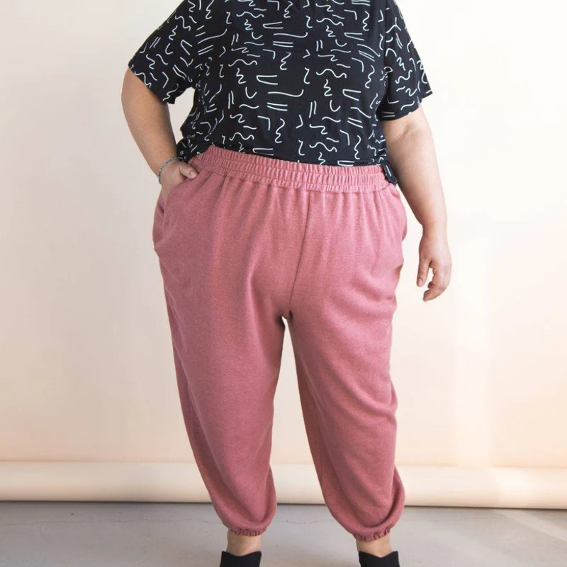 PATRON DE COUTURE PDF | Jogging Plateau | Closet Core | BILINGUE (FR / EN)