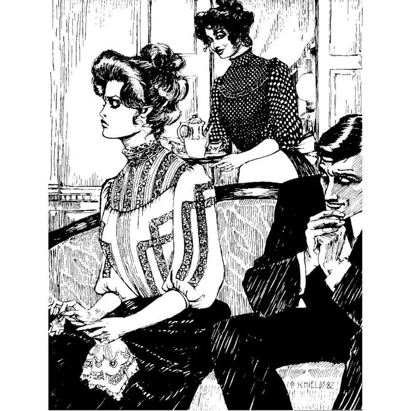 PATRON DE COUTURE PDF | 205 Blouse Gibson Girl | Folkwear