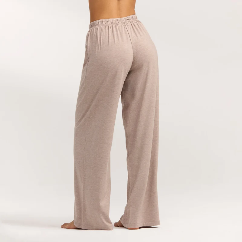 Pantalon de Pyjama Modal - Brun Chiné