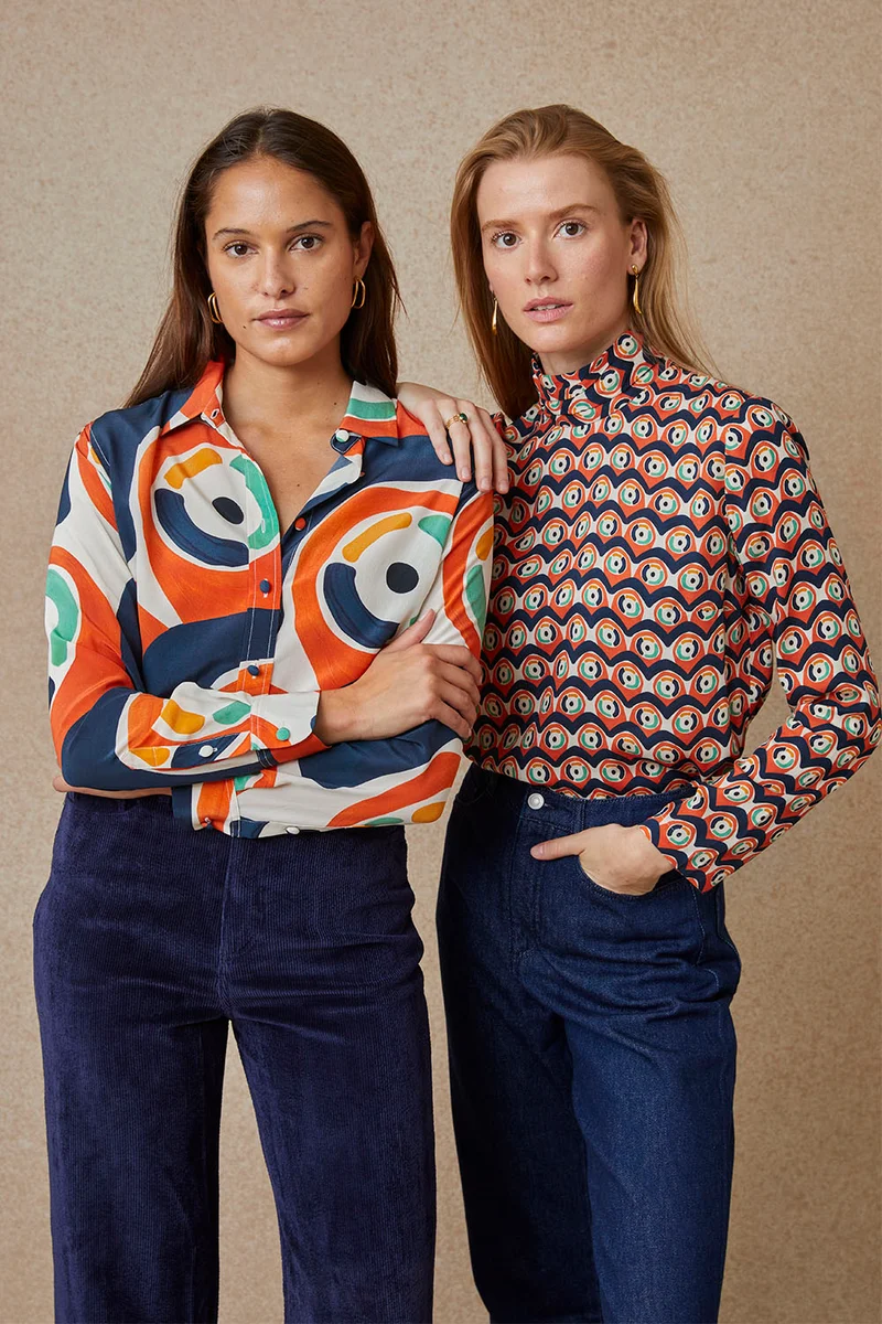 Blouse Impériale Prunelle