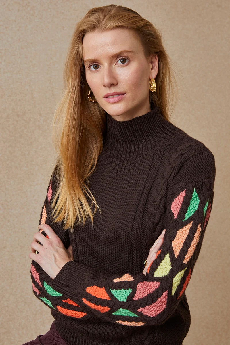 Pull Espiègle Mocha