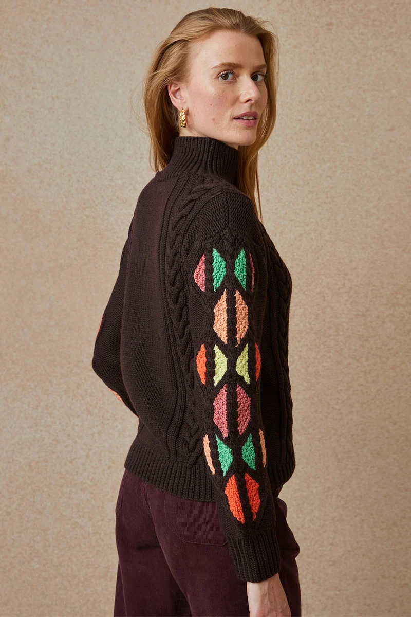 Pull Espiègle Mocha