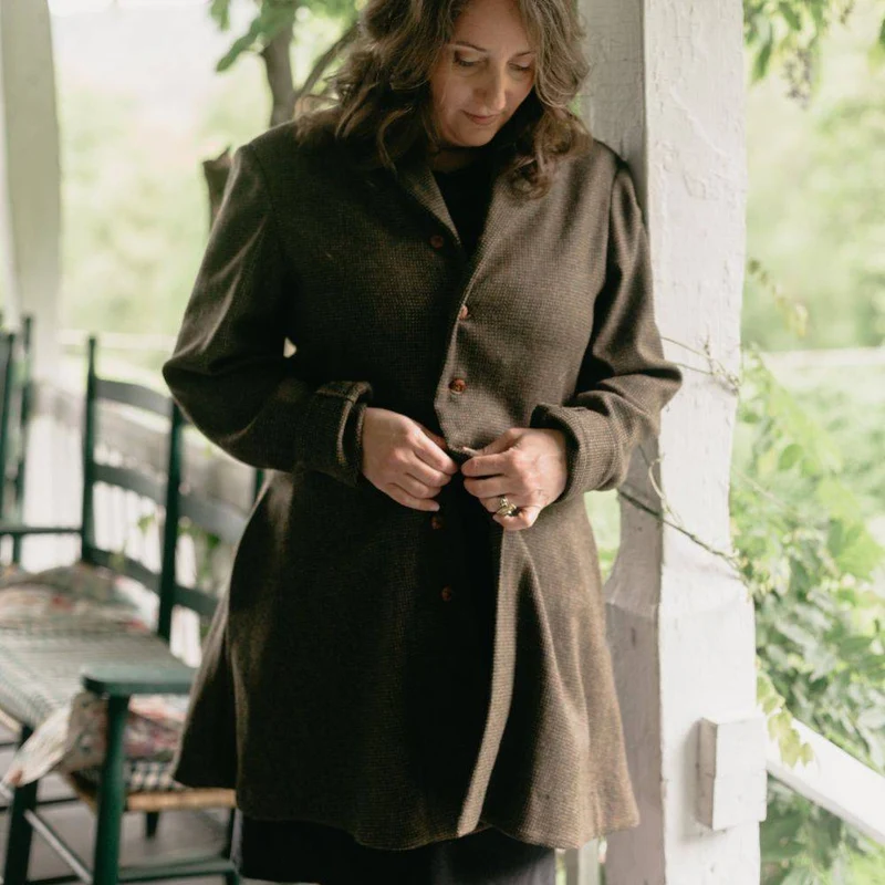 PATRON DE COUTURE PDF | 263 Manteau Countryside Frock | Folkwear | UNISEXE