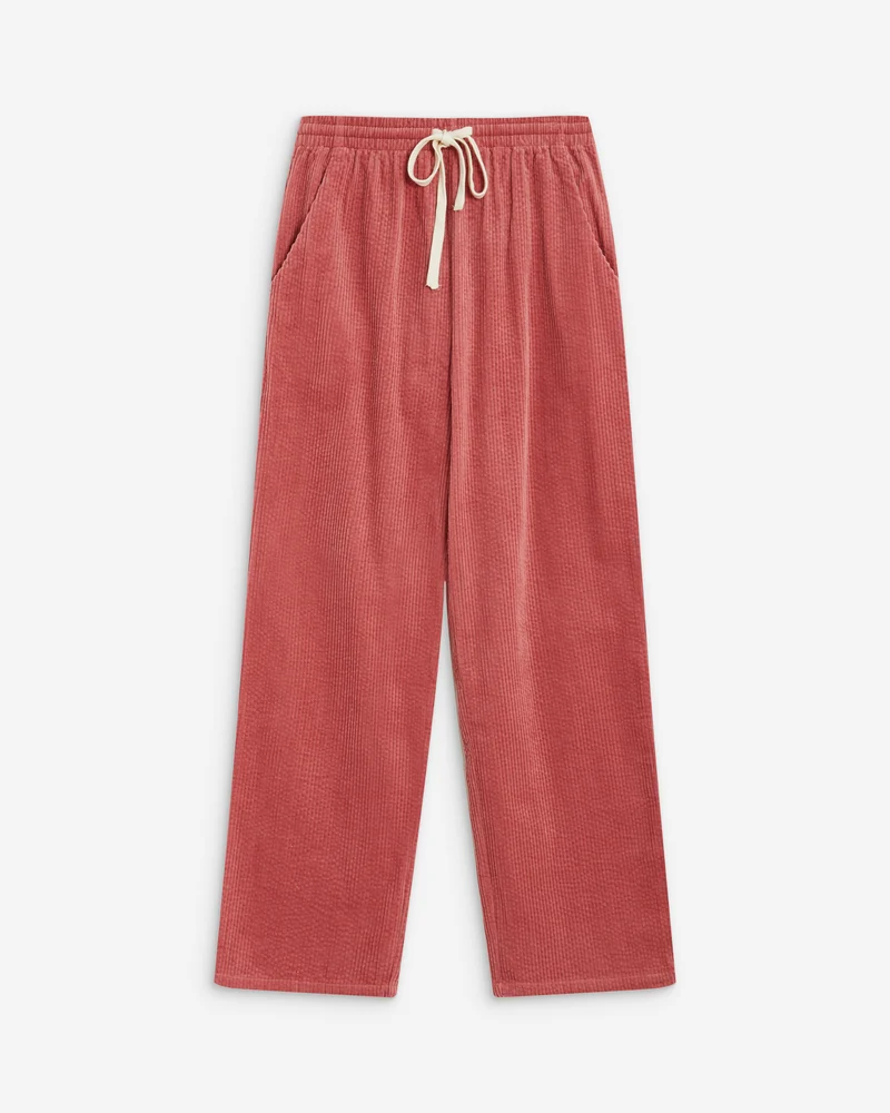 Pantalon velours côtelé taille ajustable blush Liberty